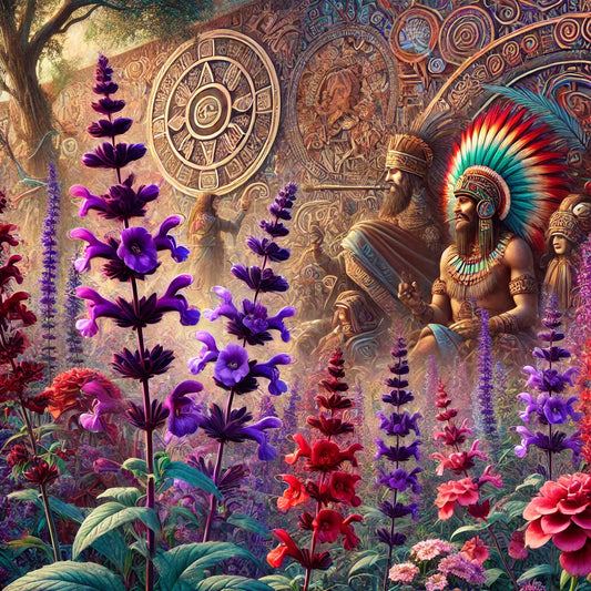 Salvia în tradițiile popoarelor native din America Centrală și de Sud