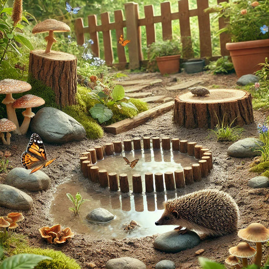 Grădina sălbatică - câteva sfaturi cum să creezi amenajări nature pentru viața sălbatică
