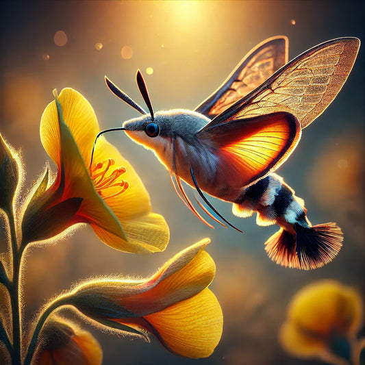 Molia Colibri – Minunea zburătoare a grădinii